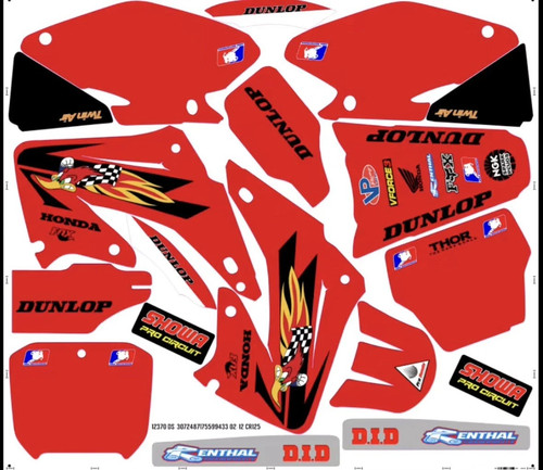 Grafiche honda 125 - cr, 250
