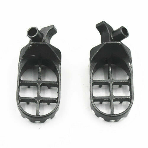 2pcs pedane poggiapiedi moto - poggiapiedi,