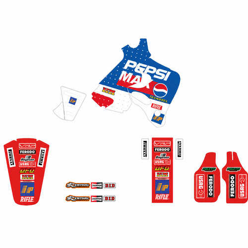 Adesivi grafiche moto honda - adesivi, cr